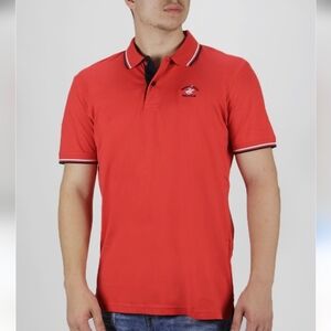 Beverly Hills Polo Club Rust Polo Shirt
